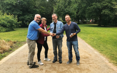Boule-Bahn und Boule-Turniere im Stadtpark