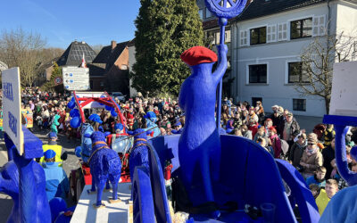 Teilnahme am Rosenmontagszug in Rheinberg