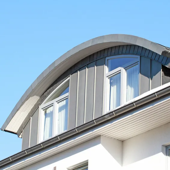 Rundgaube auf Neubau Q
